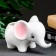 Pit "Elephant Pink Ears" 16x11x10cm
