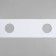 Curtain tape with holes for eyelets, d = 5 cm, 10 cm, 50 ± 1 m, white color