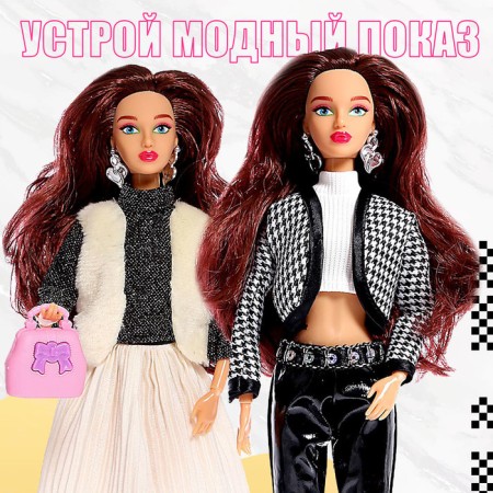 Кукла-модель шарнирная «Ксения. Студия моды», с комплектом одежды-3