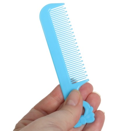 A set of combing a rattle “Hippo”, 2 subjects: comb with cloves + brush-6