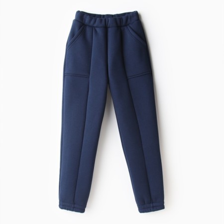 Children's costume with the basis (sweatshirt, trousers) minku, blue color, height 134 cm-9
