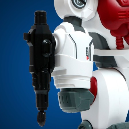 Gorillabot robot, radio -controlled, gun steam, light, sound, with a battery-10