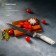 Knife cutting shade "marble", blade 20 cm