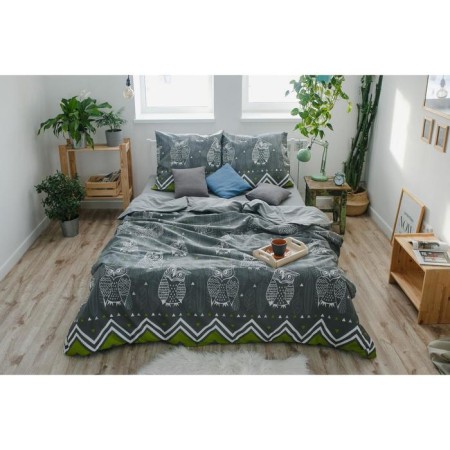 Bed linen "Ethel" Duet eared owls (view 1) 143 x 215 cm - 2 pcs., 220 x 240 cm, 70 x 70 cm - 2 pcs-7