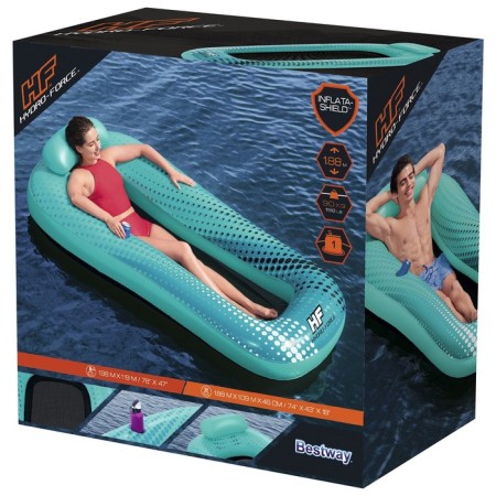 Swimming mattress, 198 x 119 cm, 43540-4