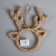 LED figure "Deer" 14x11x1 cm, 20 LED, AG13X3 batteries (included), glow warm white