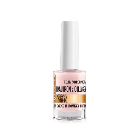 Luxvisage Hyaluron & Collagen Heling Gel, for dry and brittle nails, 9 g