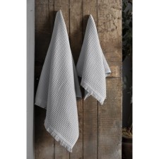 Arya Home Domino towel, 240 gr, size 70x140 cm, blue color