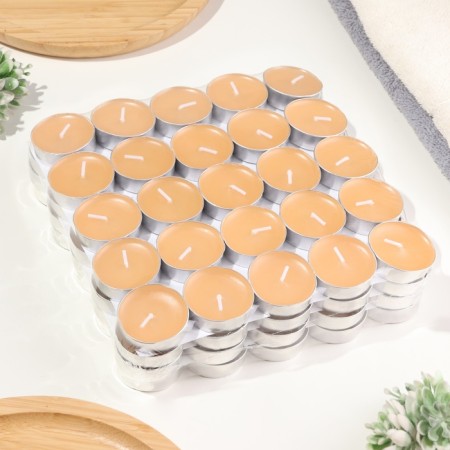 A set of tea candles 100 pcs, vanilla-3