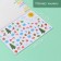 Stickers in the book "Count" + 3 background 20.7x14.2 cm