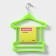 Shoulders - hangers for children's clothing multi -level share "house", 29 × 39.5 cm, 5 pcs