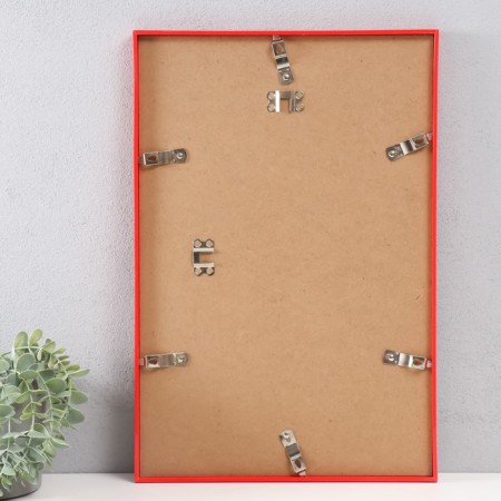 Photo frame plastic 30x45 cm, 6008-11/R, col. red-2