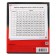Subject notebook, 36 sheets, cage, algebra, Erichkrause "Timeline", coated cardboard, Blok Offset 100%, information block