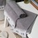 Trick Lovelife "Winter Dream" 30x60 cm, gray, 100% cotton, 400 g/m2