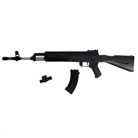 AK-47 machine gun, with a laser, black color-3