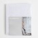 Tulle to the kitchen without a curtain tape 200x165 cm, the color is white, 100% polyester