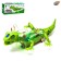 Lizard "gears", light, works from batteries, green color