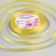 Satin tape, 6 mm × 23 ± 1 m, color yellow No. 15