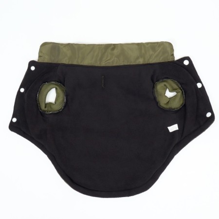 Dog jacket "Hide and Humanitarian", size m, green-5