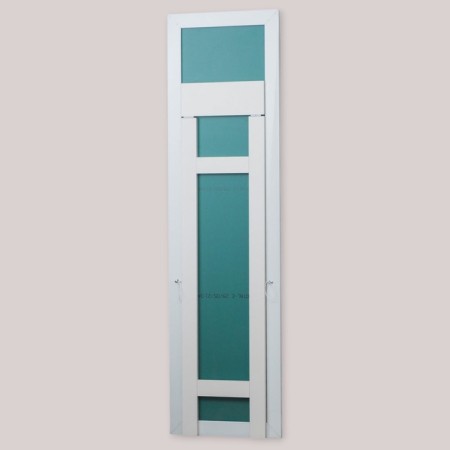 Mirror "White" 45x160 cm, floor, frame width 55mm-4