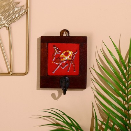 Hook "Camel" 10.5*1.5*11.5cm, wood, mix-5