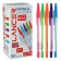Ballic handle Lancer Fluo 814, 0.5 mm, blue rod, flavored, mix