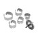 The set of ring tundra, height 37.5 mm (1.5 "), 60-67-74-81-95 mm, 5 pcs.