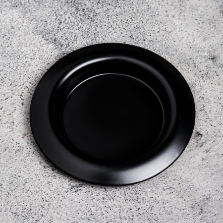 Cup "Cup" Metal, 9.4x1.2 cm, Black Muars-2