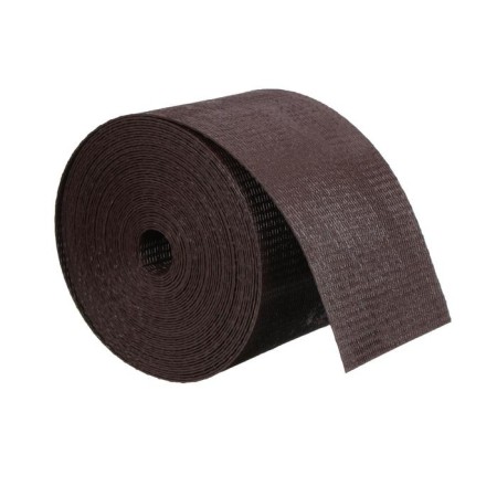 Border tape, 0.1 × 10 m, thickness 1.2 mm, plastic, brown, Greengo-5
