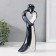 Souvenir Ceramics "One Love for Two" Black and White 24x11.5x5.5 cm