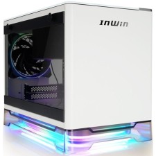 Корпус Inwin CF08A (A1PLUS) белый 650W miniITX 4x120mm 2xUSB3.0 audio