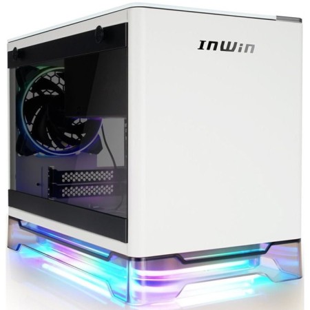 Inwin CF08A (A1PLUS) white 650W Miniitx 4x120mm 2XUSB3.0 Audio