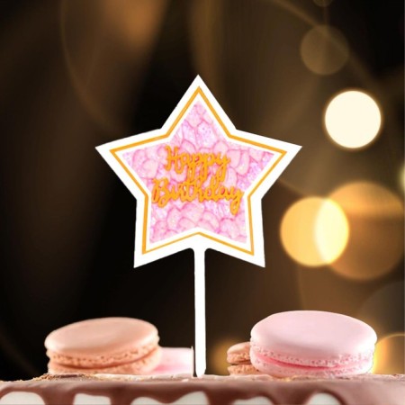 Topper "Happy Birthday"-1