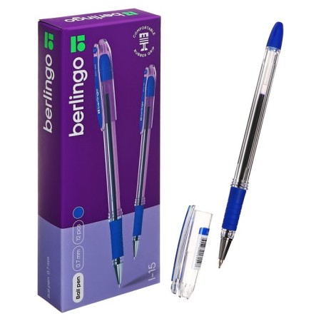 Ballic handle I-15, node 0.7 mm, blue ink, flu