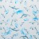 The bathroom curtain "Dolphins", 180 × 180 cm, polyethylene, white color