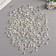 Plastic beads, 6 mm, set 25 grams