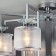 Smart Ceiling Light Fargo, 40W, E14, 83x83x38 cm