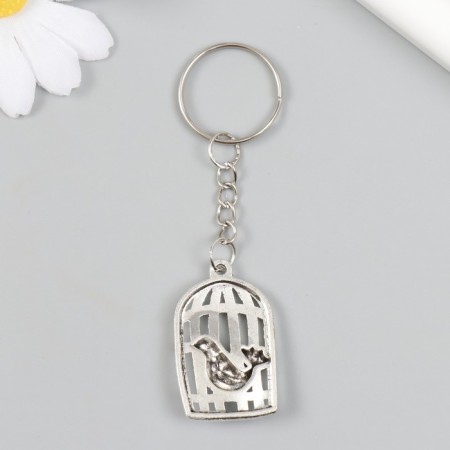 Trick Metal "Poultry in the Cell" silver 2.2x3.6 cm-2