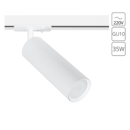 Car lamp Arte Lamp Beid A1515PL-1wh, GU10, 35 W, 8.5x24 cm, white