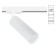 Car lamp Arte Lamp Beid A1515PL-1wh, GU10, 35 W, 8.5x24 cm, white