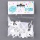 Skewers "Ghost", in the set 12 pcs., White color