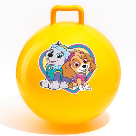 The ball is usual with the handles Patrol D = 45 cm, weight 350 g, color mix