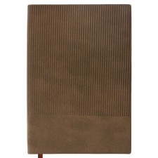 Deliciper of Leduced A5, 80 sheets, line, cover of leathery lights, gray