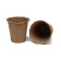 Peat pot, 250 ml, 8 × 8 cm, set 20 pcs., Greengo