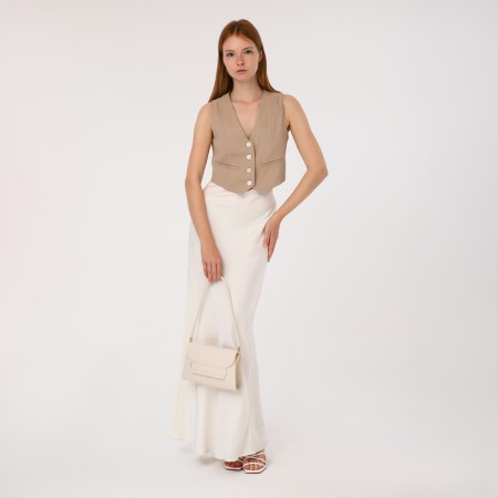 Bag-mixer without fastening, beige color-6