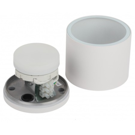 Lamp Wall-flowing spot WL40 WH GX53, White, IP54-5