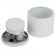 Lamp Wall-flowing spot WL40 WH GX53, White, IP54