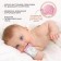 Mitten Mitten "Baby", on Velcro, Pink color, Baby Me