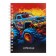 Note book A6, 80 sheets in a cage on the crest of Bright Cars, covered cardboard, an offset block 60 g/m2, mix