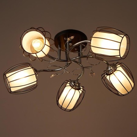 Svetogor chandelier 59091 5x60W chrome/black-2